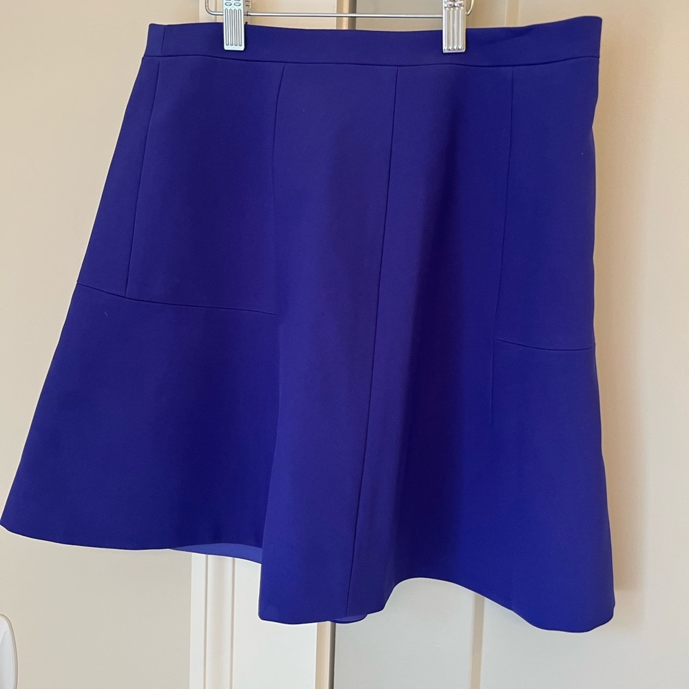 J Crew Mini Skirt Blue Size 2